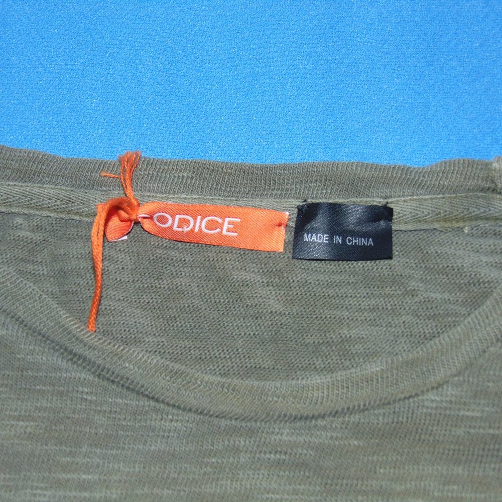 NEW  CODICE  GREEN T SHIRT